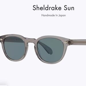 Oliver Peoples Sheldrake Sunglasses w/ Case
